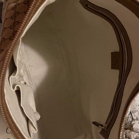 Gucci Bree GG Monogram Hobo Bag 👜 Excellent Preloved Condition w/ Dustbag & COA - Picture 11 of 17